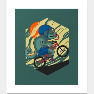 chameleon ride Posters and Art